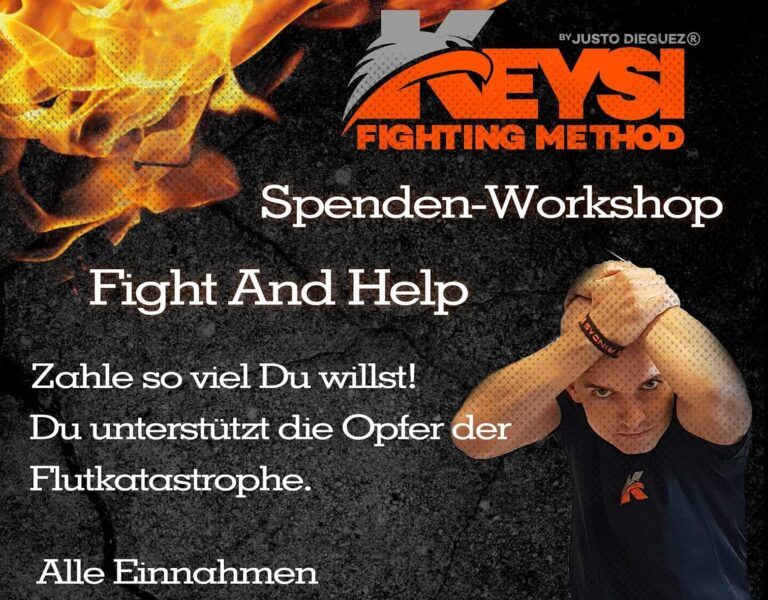 Flyer für Keysi-Benefiz-Lehrgang am 24.07.2021