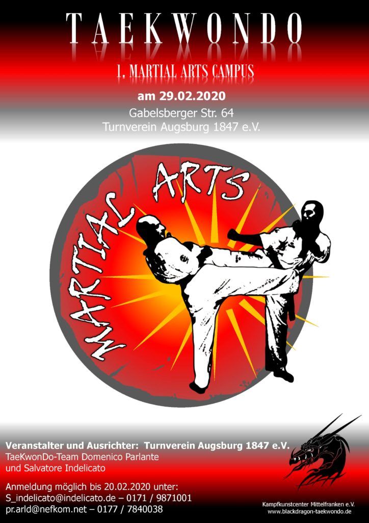 Taekwondo - 1. Martial Arts Campus am 29. Februar 2020 - Seite 1